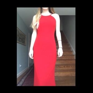 Calvin Klein Long Halter Dress (prom)